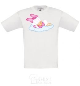 Kids T-shirt Minne duck White фото