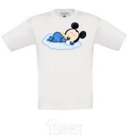 Kids T-shirt Minne Mickey White фото