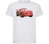 Kids T-shirt Mcqueen White фото