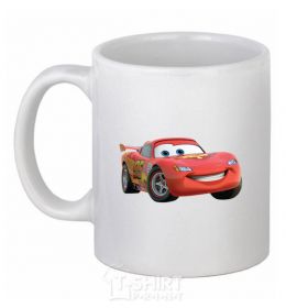 Чашка керамическая Mcqueen Белый фото