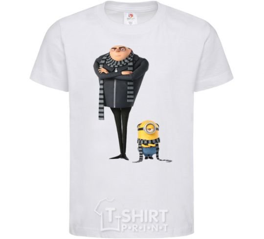 Kids T-shirt Despicable Me White фото