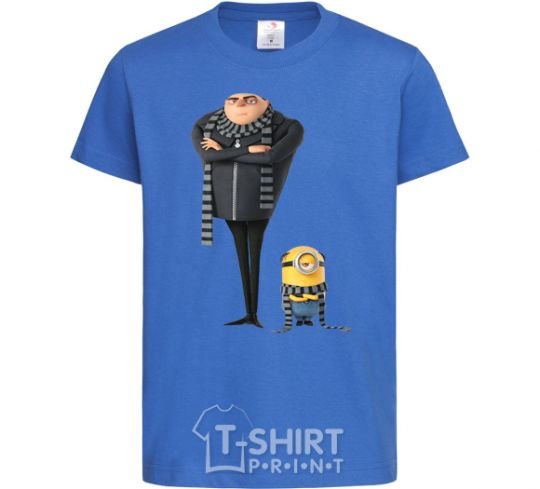 Kids T-shirt Despicable Me royal-blue фото