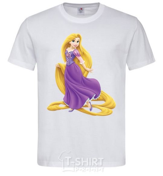 Men's T-Shirt Rapunzel White фото