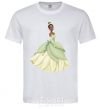Мужская футболка Princess Tiana Белый фото