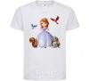 Kids T-shirt Princess Sofia White фото