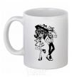 Ceramic mug Monster couple White фото