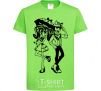 Kids T-shirt Monster couple orchid-green фото