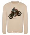 Sweatshirt Bike skeleton sand фото