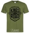 Men's T-Shirt Kings of the road millennial-khaki фото