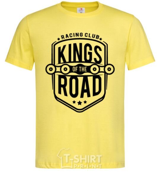 Men's T-Shirt Kings of the road cornsilk фото