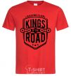 Men's T-Shirt Kings of the road red фото