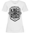 Women's T-shirt Kings of the road White фото