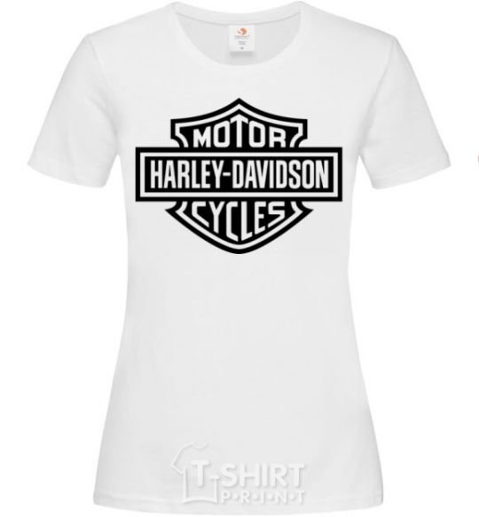 Women's T-shirt Harley Davidson White фото