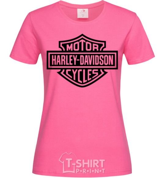 Women's T-shirt Harley Davidson heliconia фото