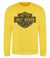 Sweatshirt Harley Davidson yellow фото