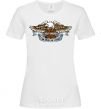 Women's T-shirt Harley Davidson logo White фото