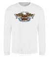 Sweatshirt Harley Davidson logo White фото