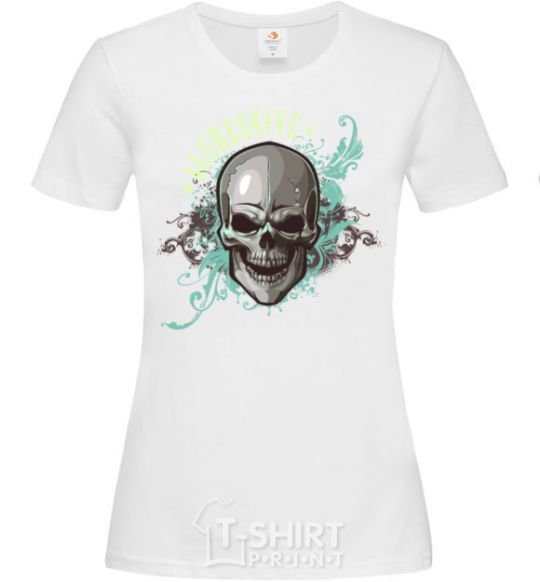 Women's T-shirt Aggressive White фото