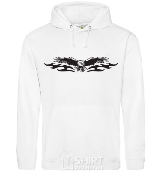 Men`s hoodie Eagle Орёл White фото