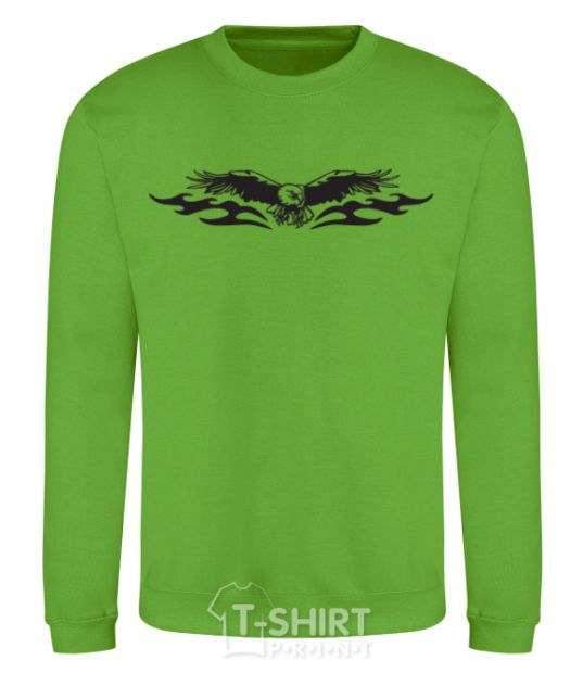 Sweatshirt Eagle Орёл orchid-green фото