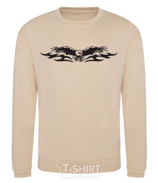 Sweatshirt Eagle Орёл sand фото