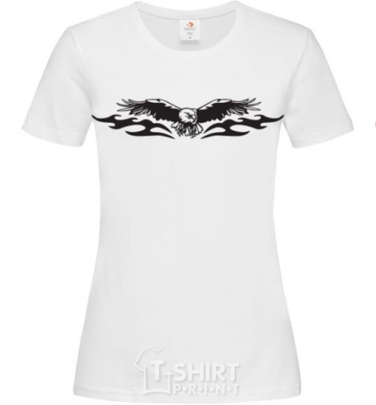 Women's T-shirt Eagle Орёл White фото