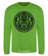 Sweatshirt Wolf emblem orchid-green фото