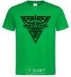 Men's T-Shirt Bull emblem kelly-green фото