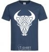 Мужская футболка Bull Темно-синий фото