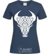 Женская футболка Bull Темно-синий фото