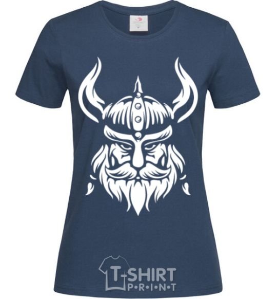 Women's T-shirt Viking navy-blue фото