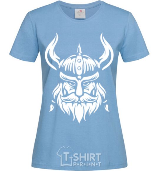 Women's T-shirt Viking sky-blue фото