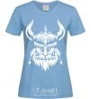 Women's T-shirt Viking sky-blue фото