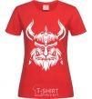 Women's T-shirt Viking red фото