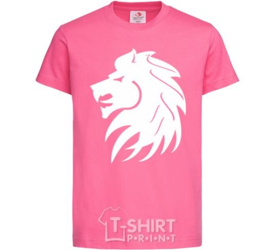 Kids T-shirt Lion's roar heliconia фото