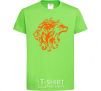 Kids T-shirt Lions orchid-green фото