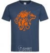 Men's T-Shirt Lions navy-blue фото