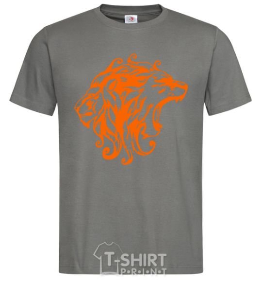 Men's T-Shirt Lions dark-grey фото