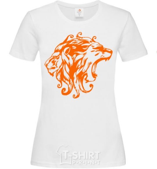 Women's T-shirt Lions White фото