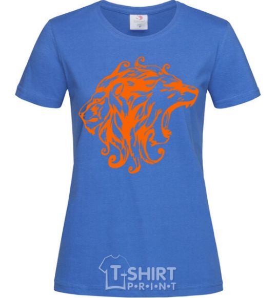 Women's T-shirt Lions royal-blue фото