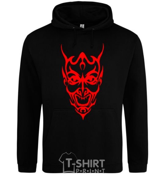 Men`s hoodie Demon black фото