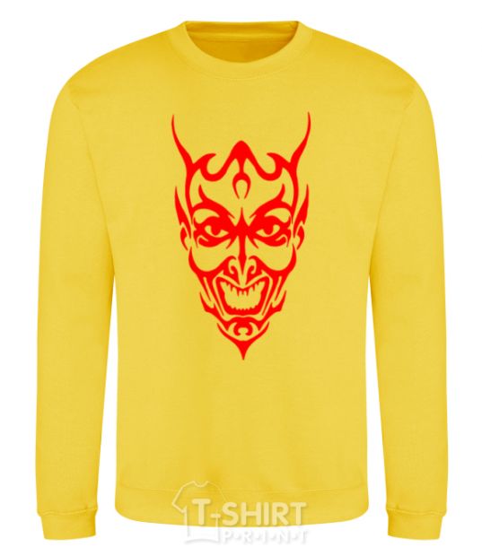 Sweatshirt Demon yellow фото