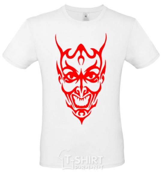 Men's T-Shirt Demon White фото