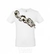 Men's T-Shirt Chinese Dragon White фото