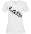 Women's T-shirt Chinese Dragon White фото