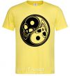 Men's T-Shirt Yin Yang cornsilk фото