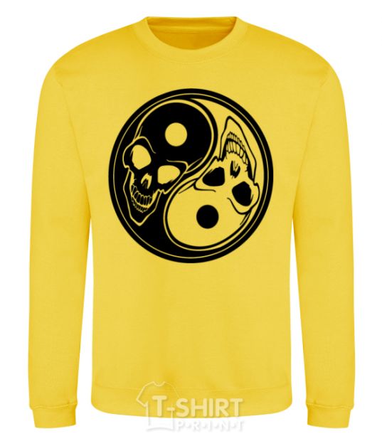 Sweatshirt Yin Yang yellow фото