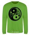 Sweatshirt Yin Yang orchid-green фото