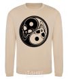 Sweatshirt Yin Yang sand фото