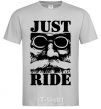 Men's T-Shirt Just ride grey фото